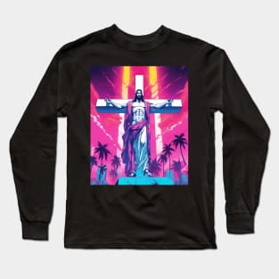 Crucifixion of Jesus Christ Long Sleeve T-Shirt